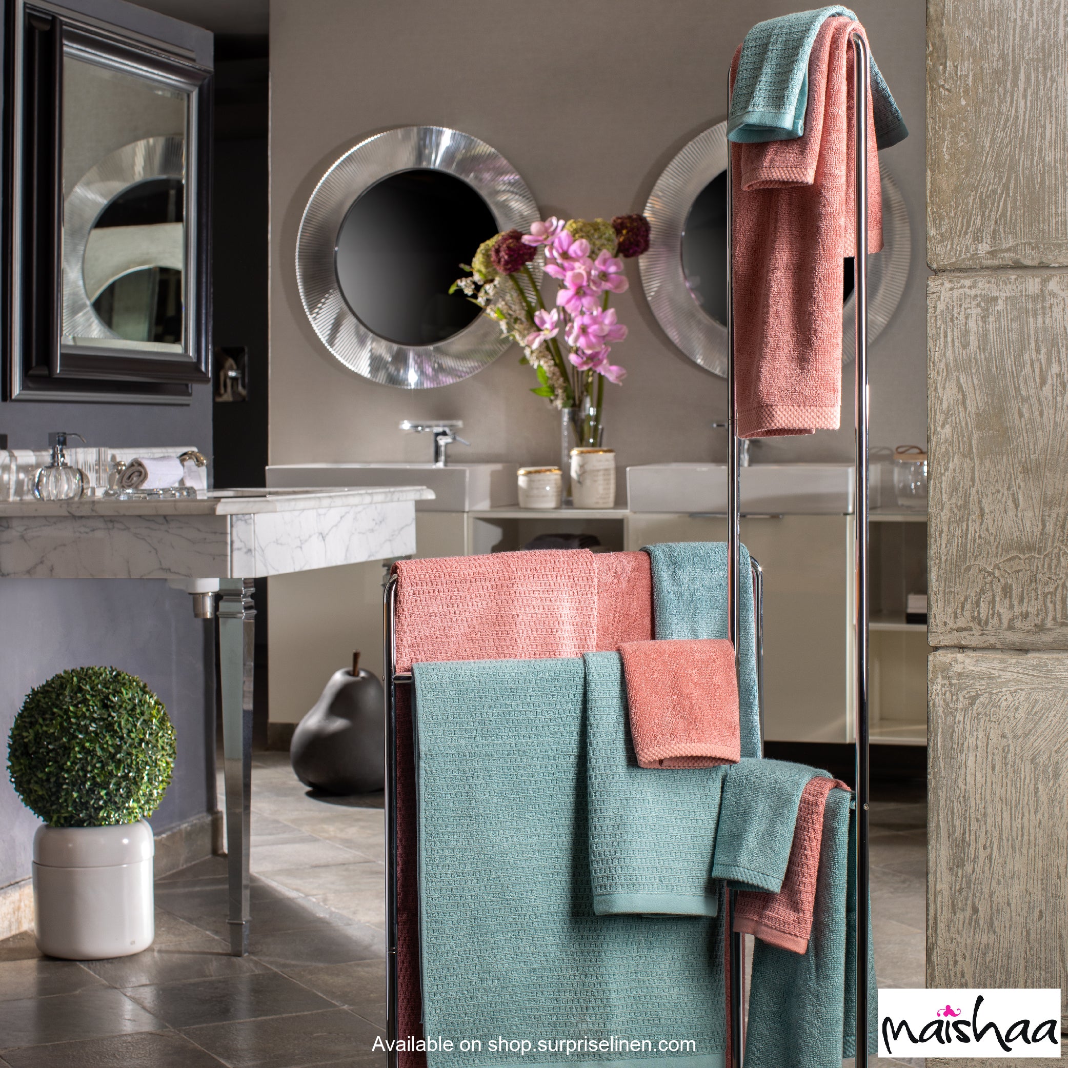 Maishaa - Modal Collection Blush Towel