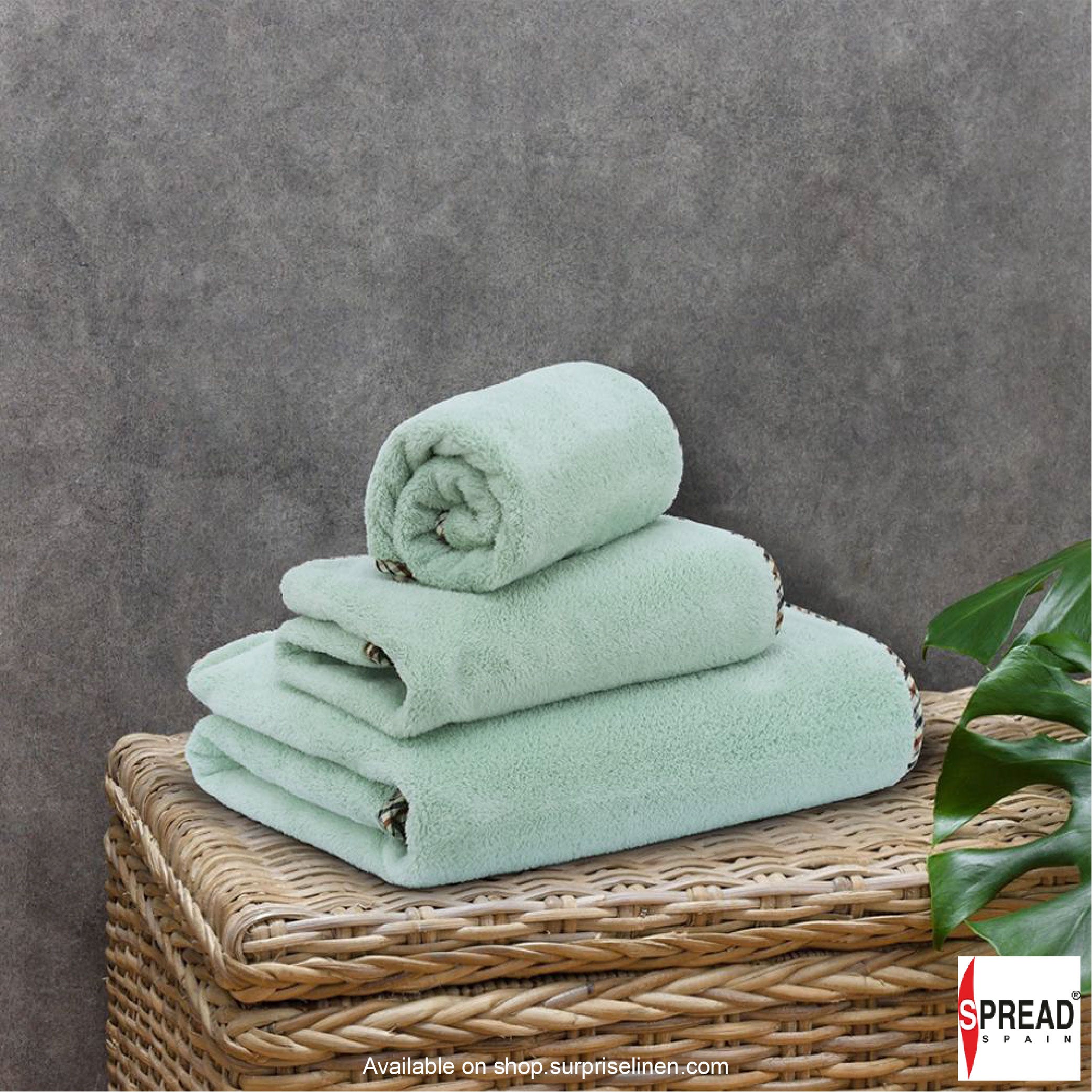 Spread Spain - High Absorbent & Super Soft Coral Towel - (Olive)