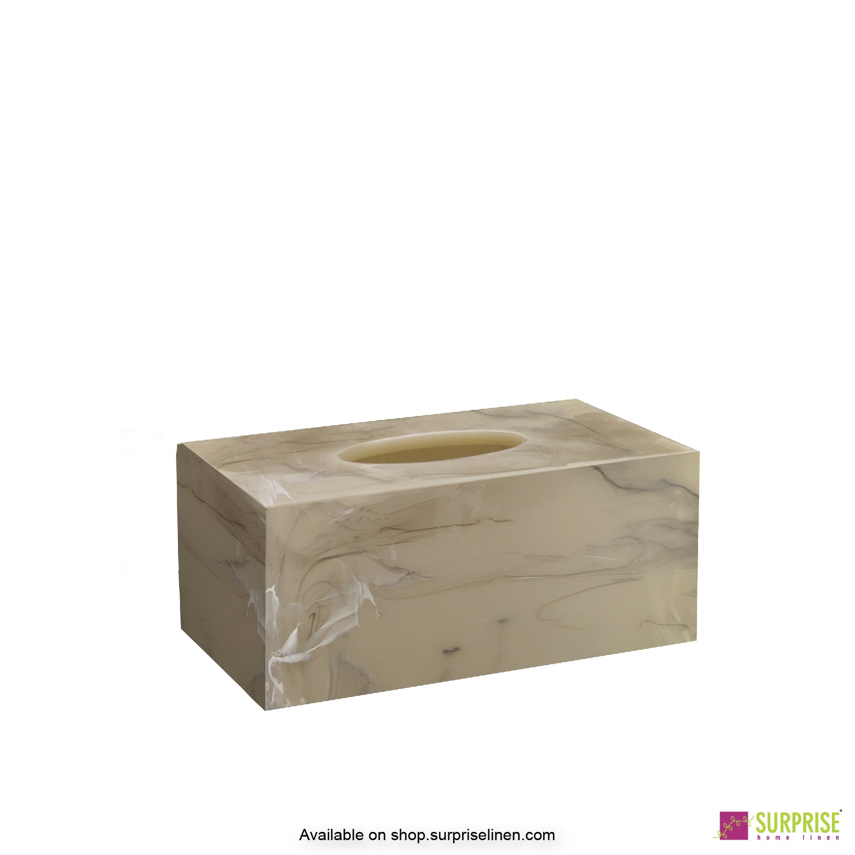 Surprise Home - Primo Tissue Box (Smoke Grey)
