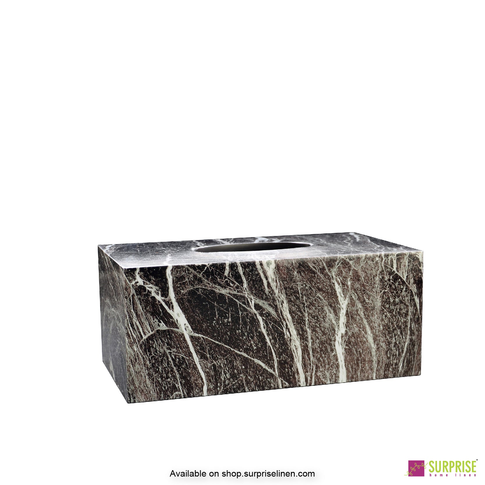 Surprise Home - Recto Tissue Box (Thunder Grey)
