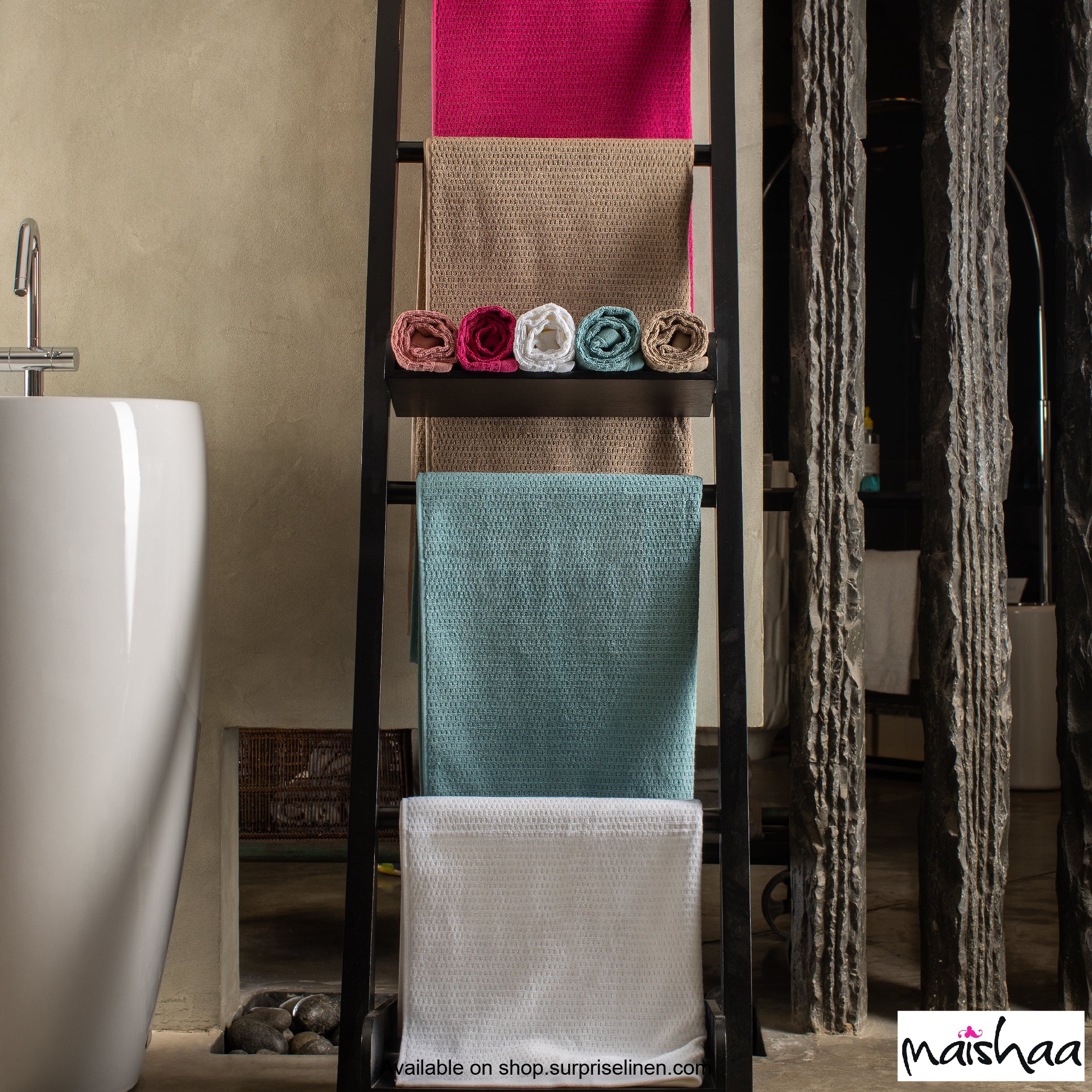 Maishaa - Modal Collection Fucshia Towel