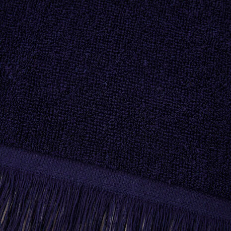 Lacoste - Rythme 100 x 160 cms Beach Towel in 100% Cotton (Marine)