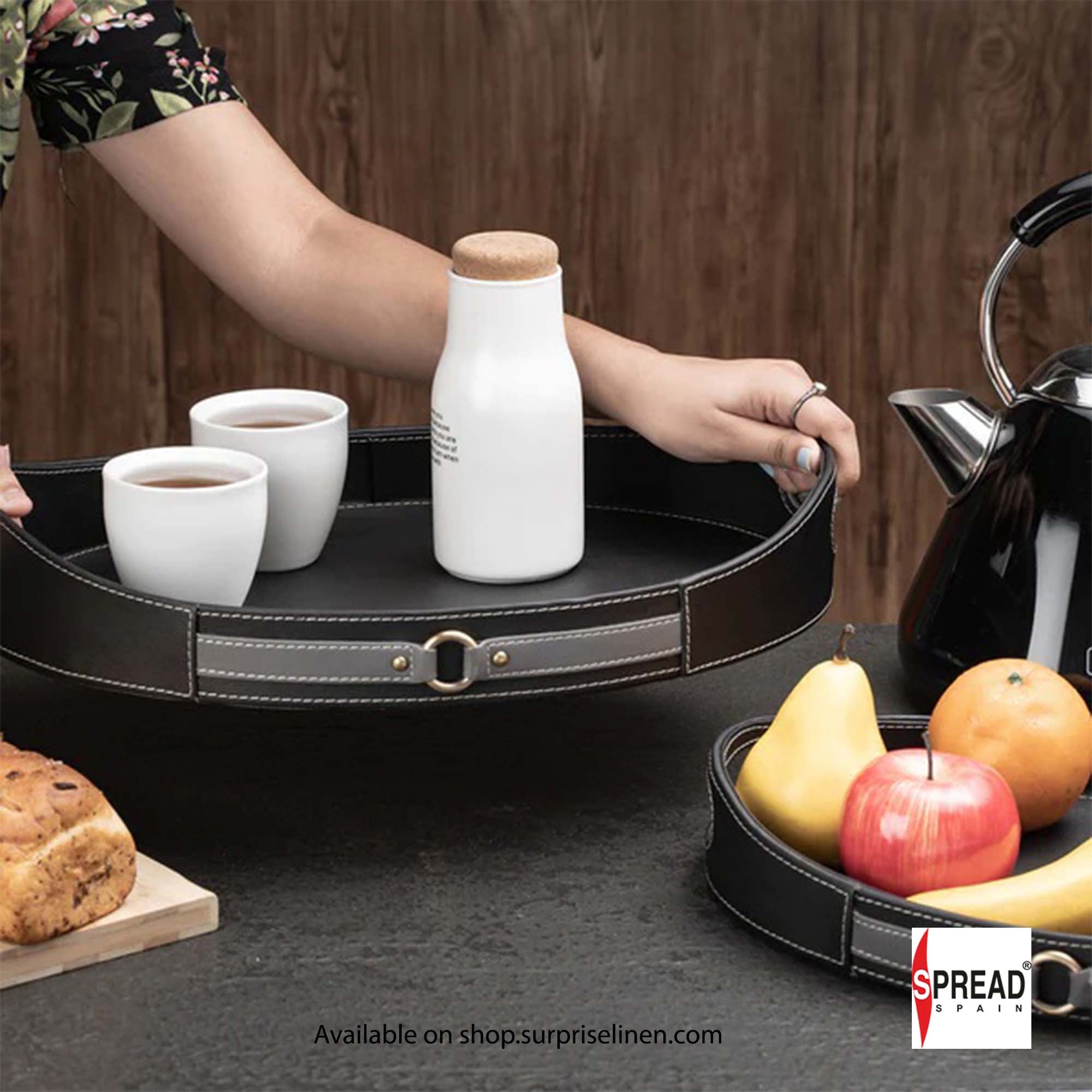 Spread Spain - Ranch Collection Multi Purpose Tray (Black)