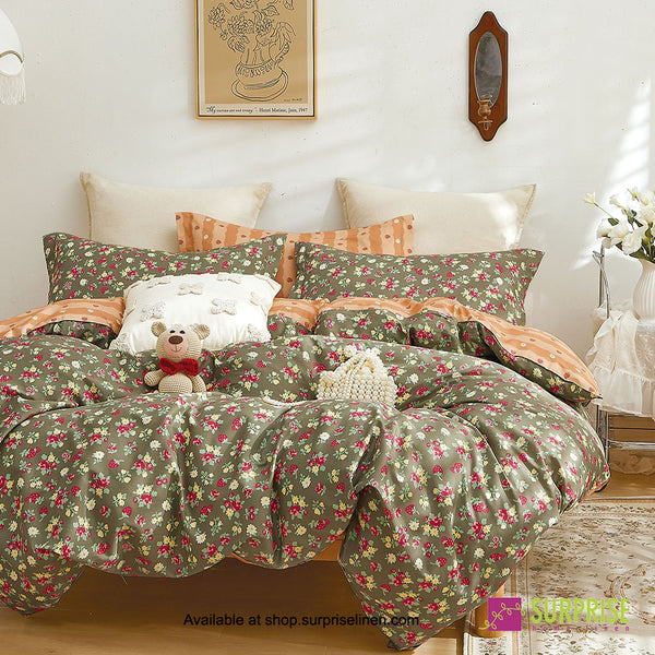 Panache Collection by Surprise Home - Super King Size 3 Pcs Bedsheet Set in 200 TC Cotton Fabric (Ash Grey)