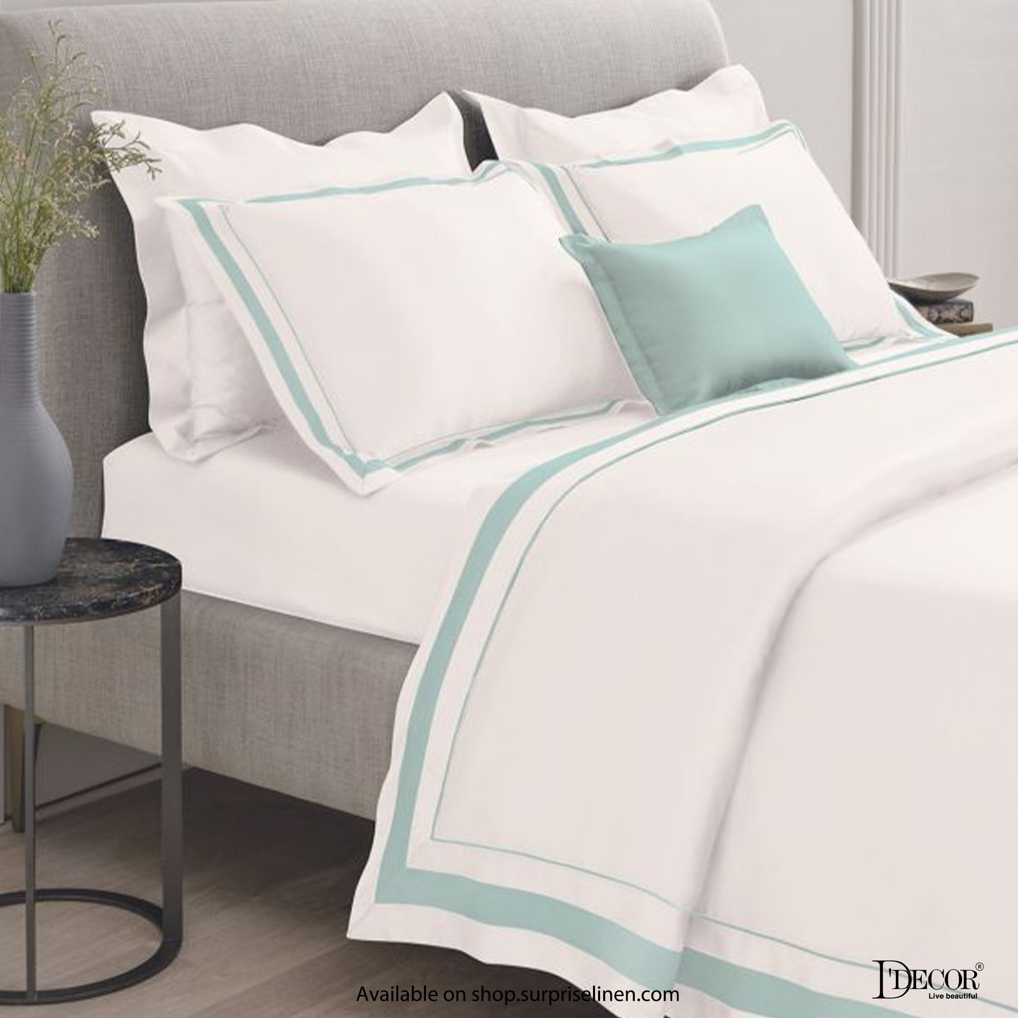 D'Decor - Urban Collection Peppermint Bed Sheet Set