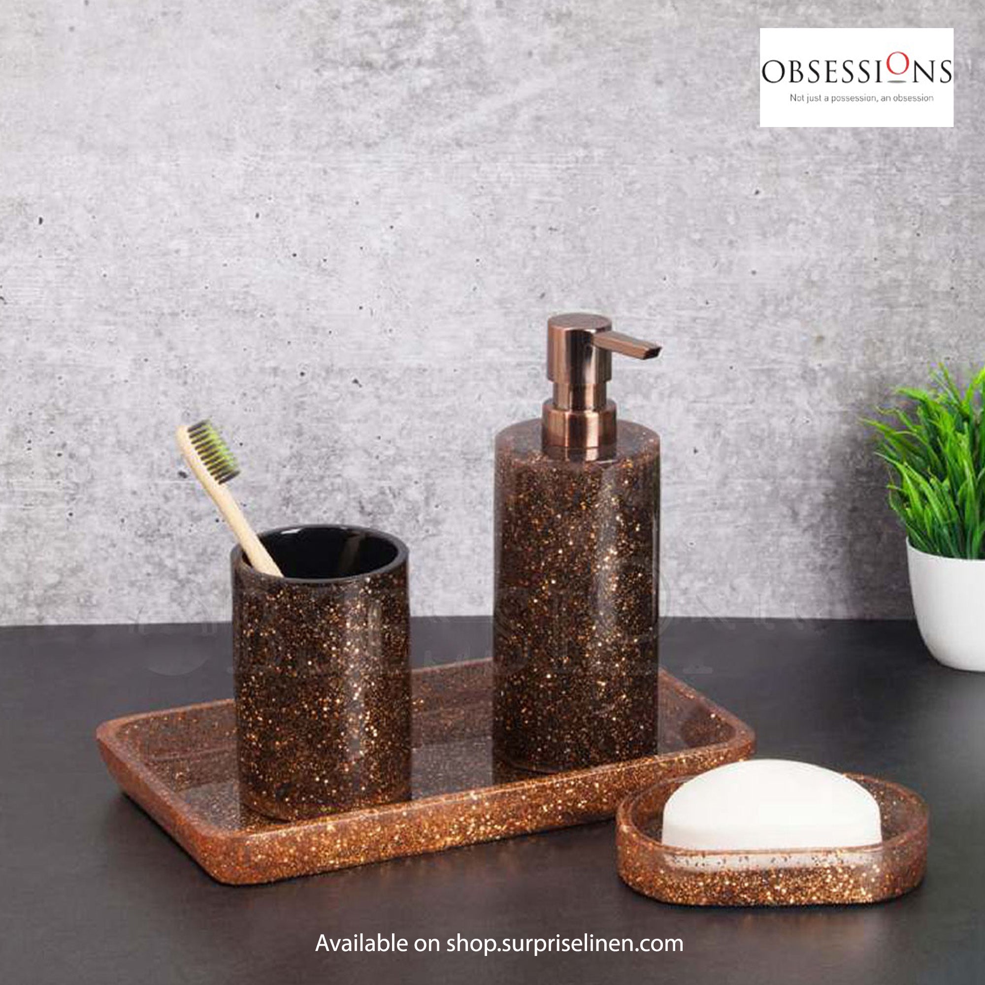 Obsessions - Arsh Collection 4 Pcs Set (Copper)