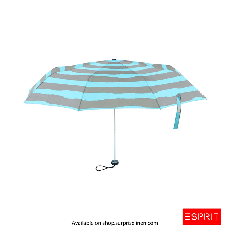 Esprit - Abstract Collection Mini Umbrella (Aqua & Grey)