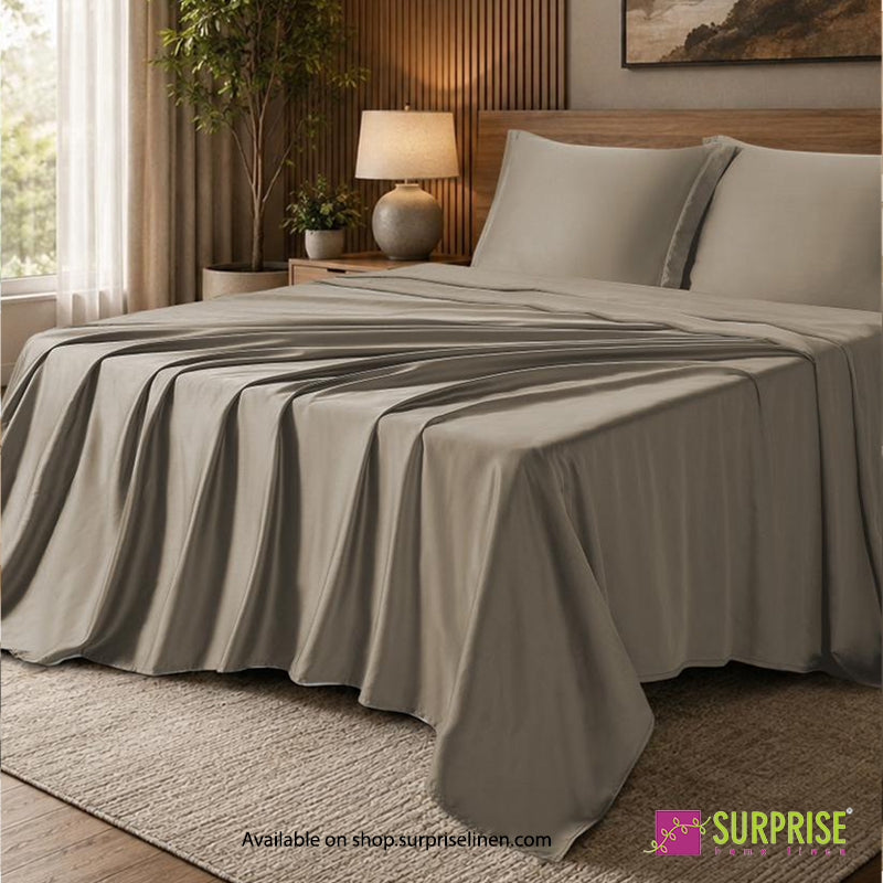 Surprise Home - Luxera Stone Tencel Bedsheet Set