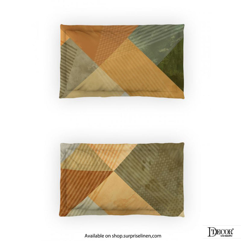 D'Decor - Earthscape Collection 100% Cotton 3 Pcs Bedsheet Set (Arona)