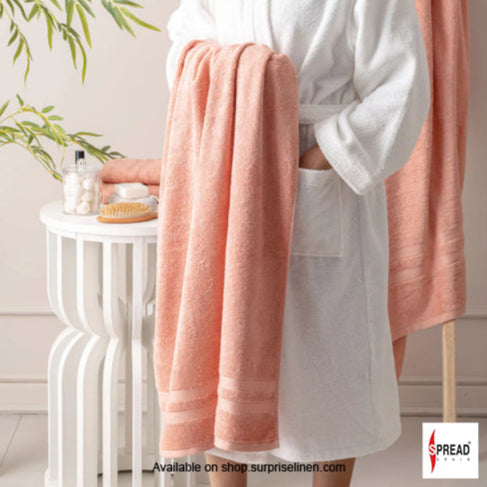 Spread Spain - Lightweight Luxury with Superior Absorbency The Bamboo Bath Towel (Pink)