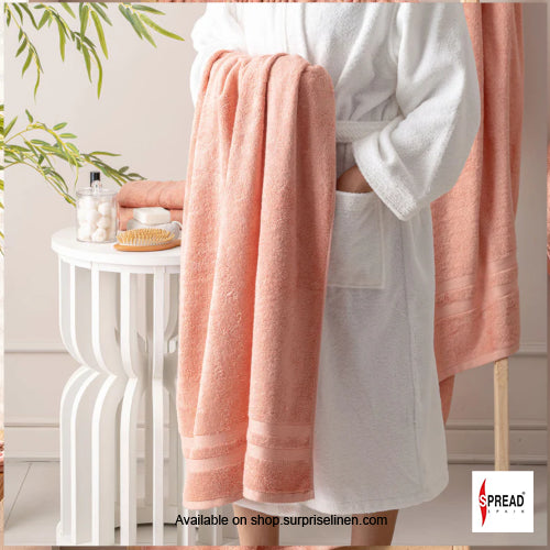 Spread Spain - Lightweight Luxury with Superior Absorbency The Bamboo Bath Towel (Pink)