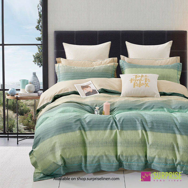 Luxury Essentials By Surprise Home Exclusive Calme Collection 3 Pcs Super King Size Bedsheet Set in 350 TC Premium Cotton (Ombre)