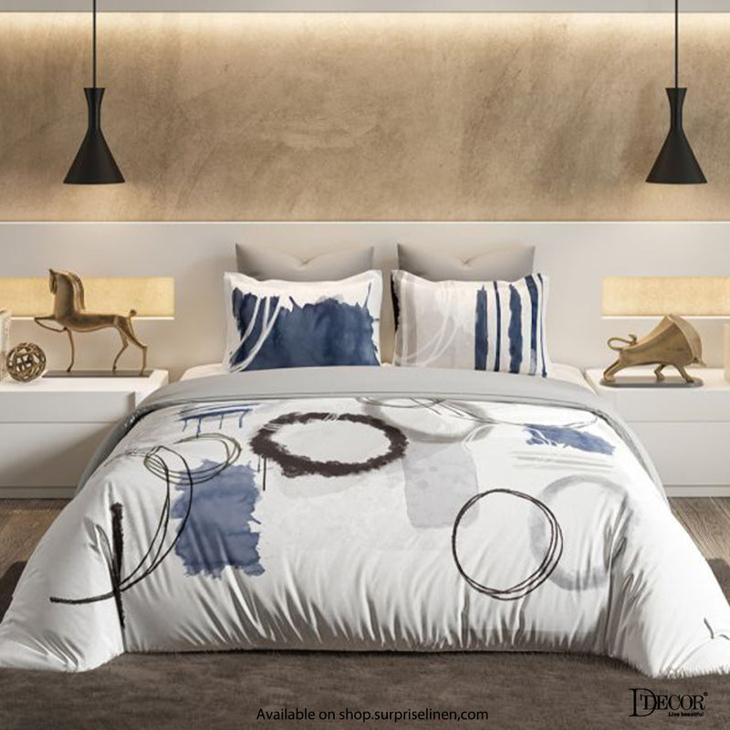 D'Decor - Souvenir Collection 100% Cotton 3 Pcs Bedsheet Set (Circles)