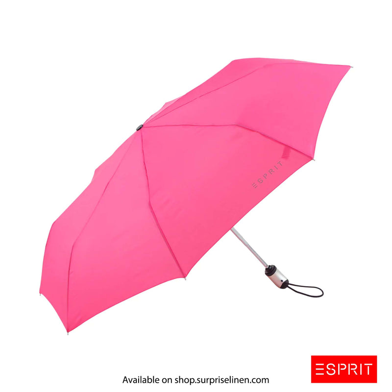 Esprit - Classic Solid Collection Easymatic Umbrella (Pink)