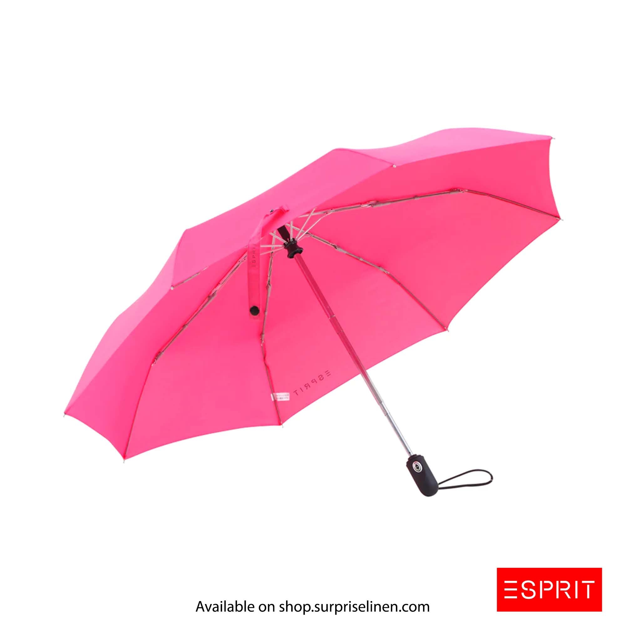 Esprit - Classic Solid Collection Easymatic Umbrella (Pink)