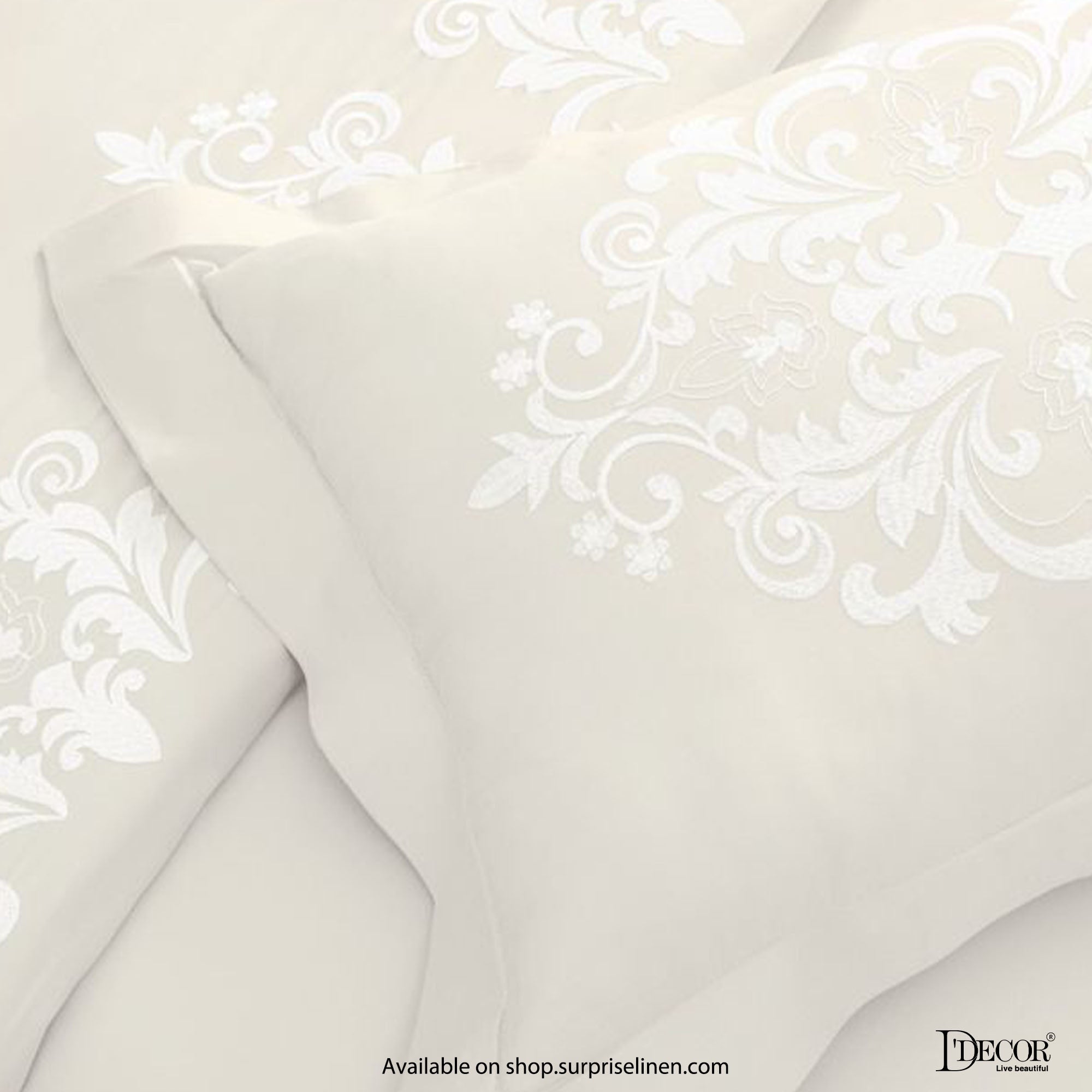 D'Decor - Urban Collection Damask Bed Sheet Set