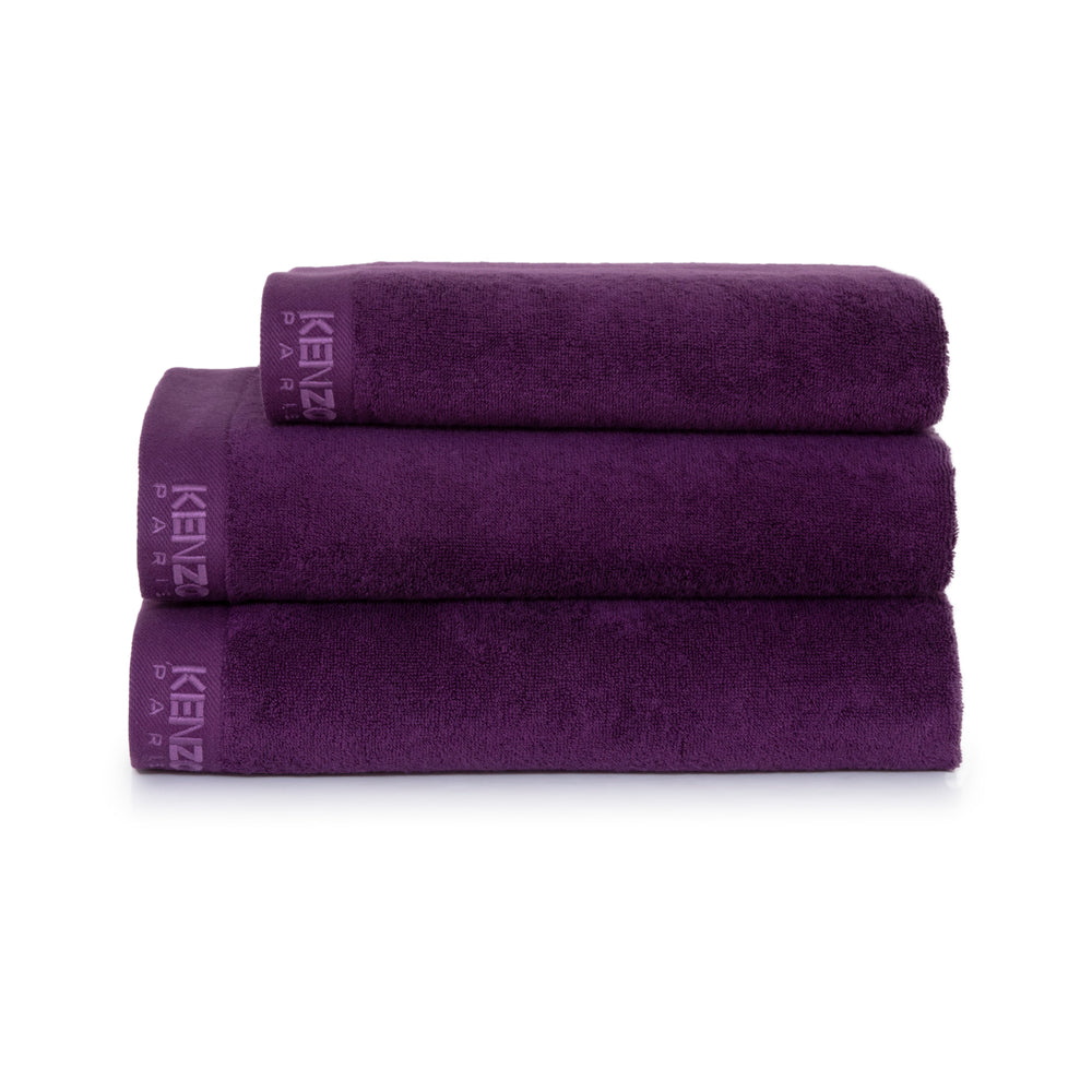 Kenzo - Iconic 525 GSM 100% Cotton Towel (Aubergi)