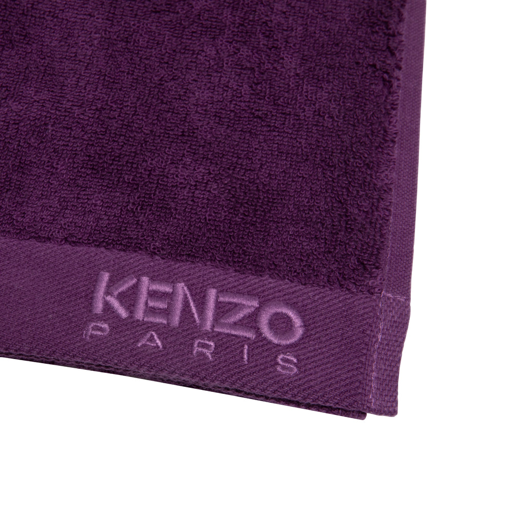 Kenzo - Iconic 525 GSM 100% Cotton Towel (Aubergi)