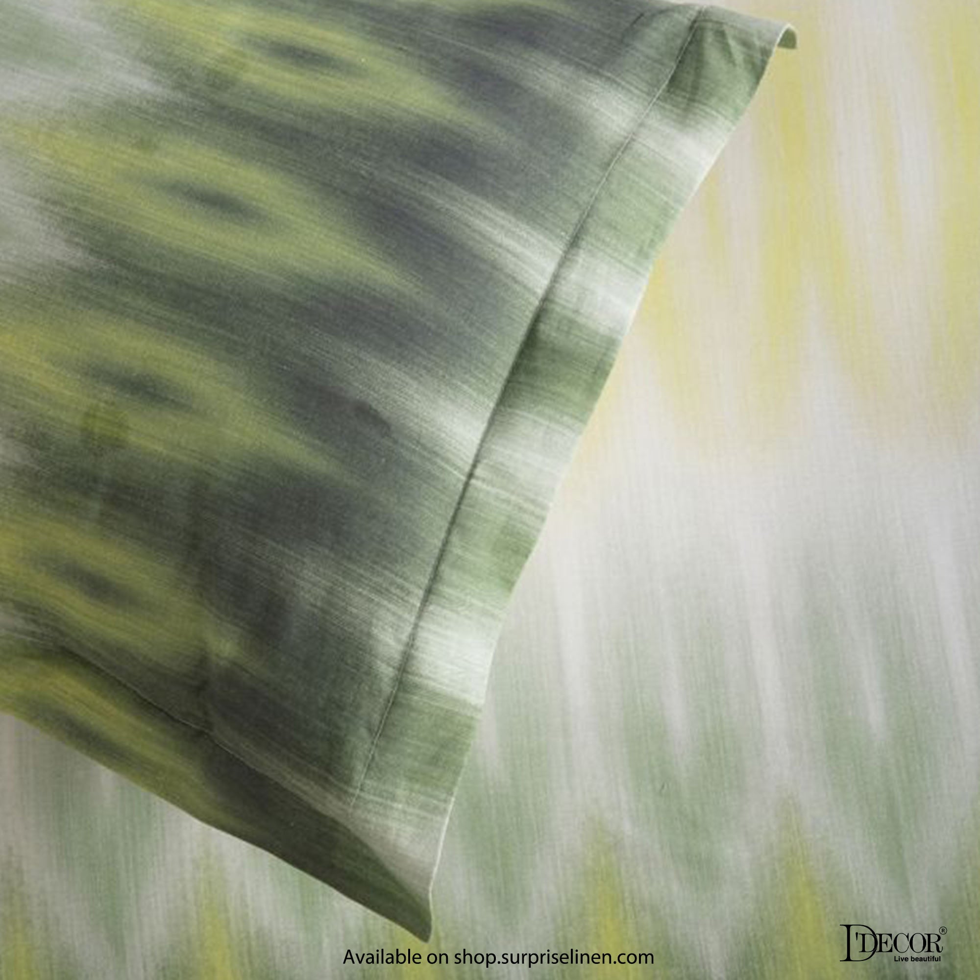 D'Decor - Primary Collection 100% Cotton 4 Pc Bed in a Bag Set (Vineyard Green)