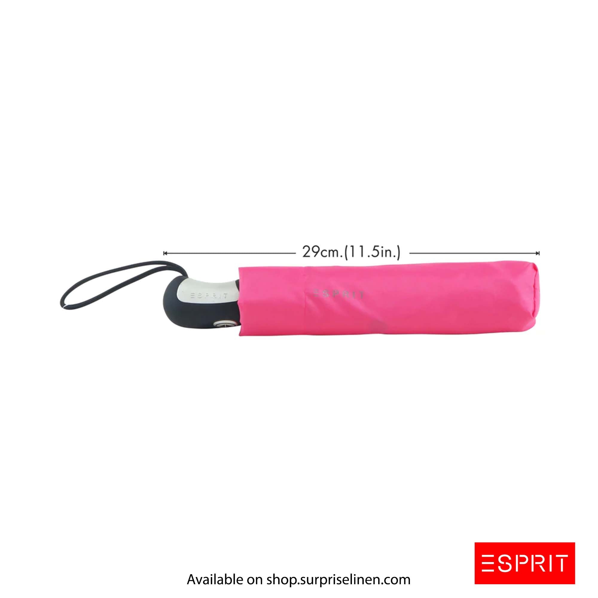 Esprit - Classic Solid Collection Easymatic Umbrella (Pink)