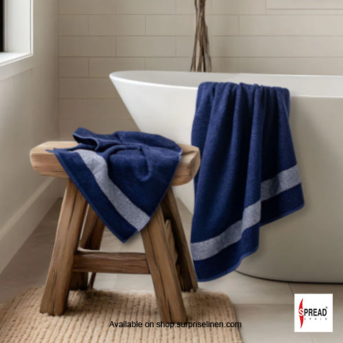 Spread Spain - Lightweight Luxury with Superior Absorbency The Bamboo Bath Towel (Navy)