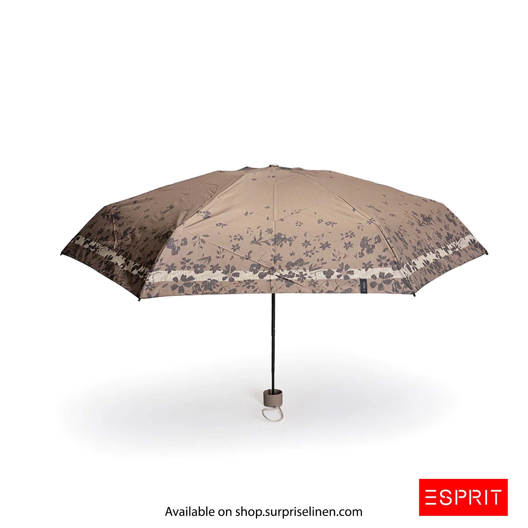 Esprit - Abstract Collection Petito Umbrella ((Taupe Grey)