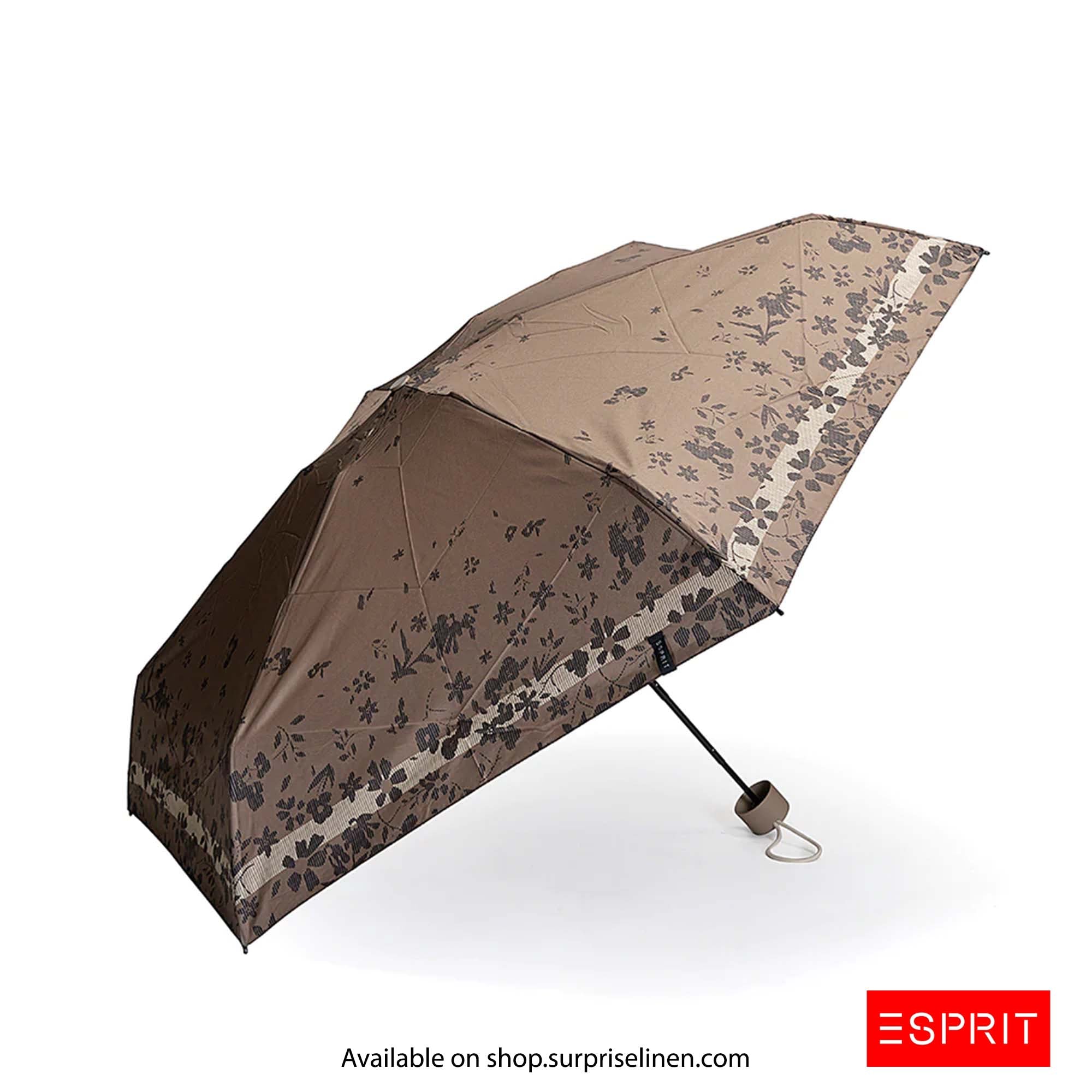 Esprit - Abstract Collection Petito Umbrella ((Taupe Grey)