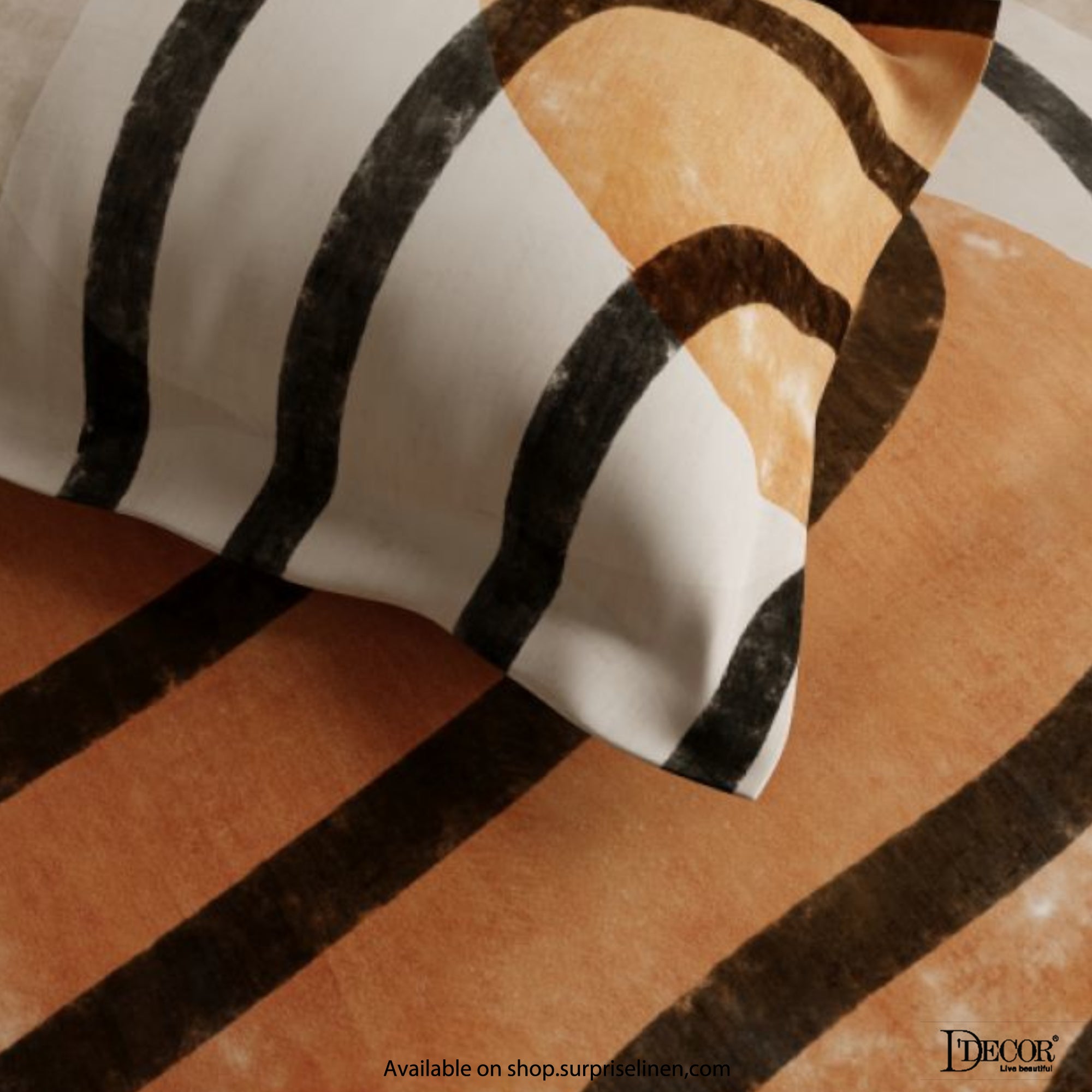 D'Decor - African Vibes Collection 100% Cotton Primo King Size Bed Sheet Set