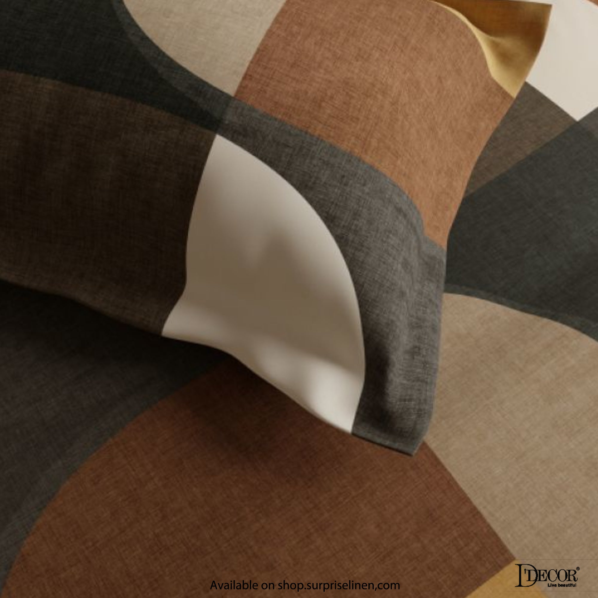 D'Decor - African Vibes Collection 100% Cotton Estilo King Size Bed Sheet Set