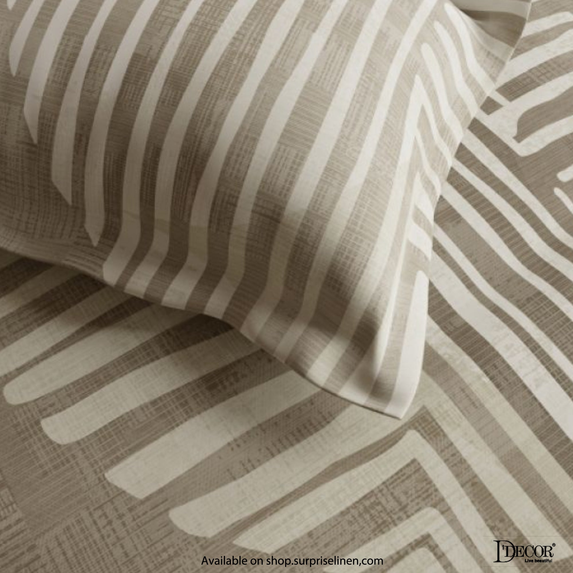 D'Decor - African Vibes Collection 100% Cotton Tribaluxe King Size Bed Sheet Set