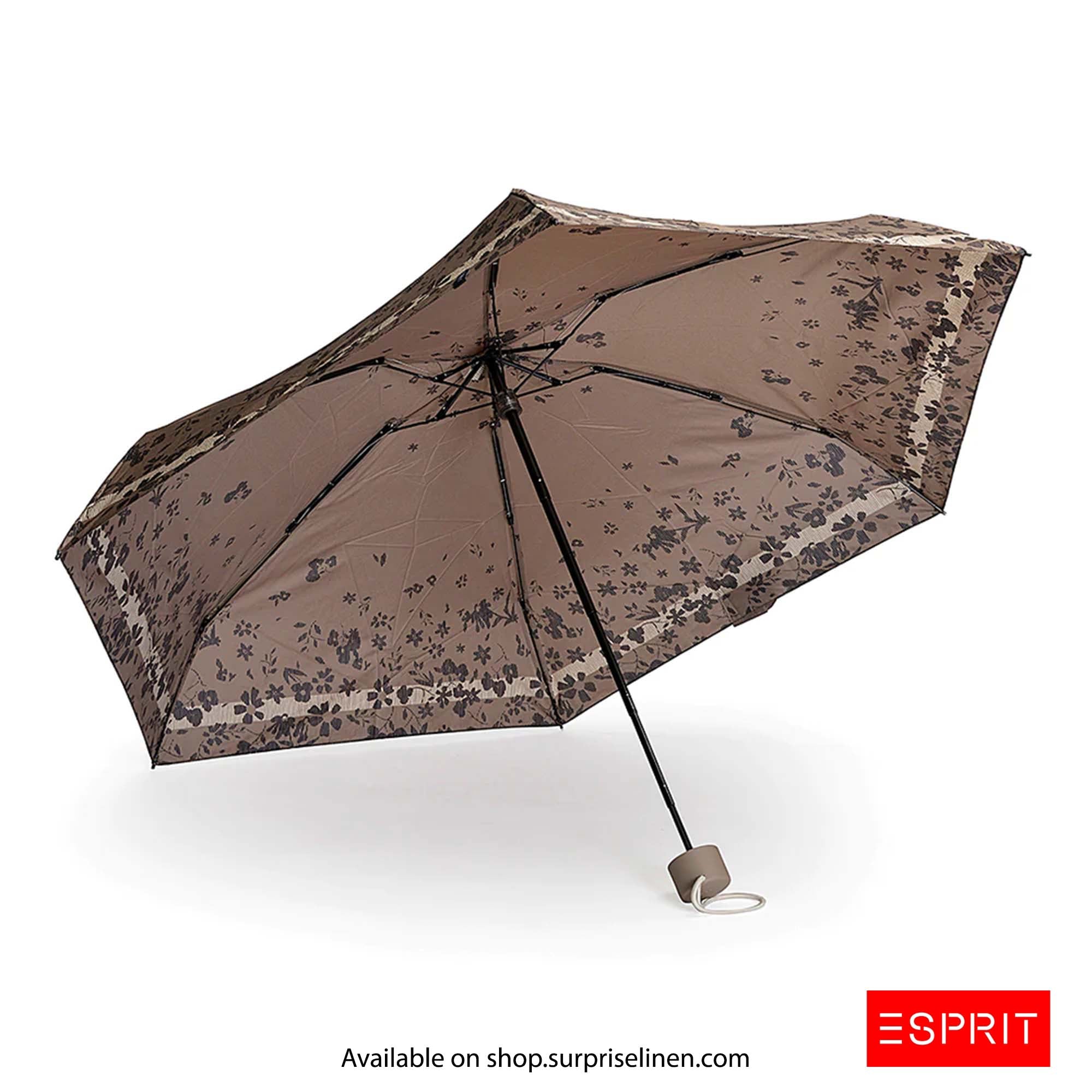 Esprit - Abstract Collection Petito Umbrella ((Taupe Grey)