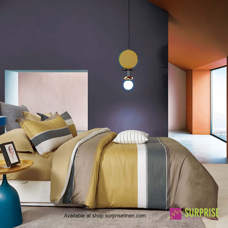 Gemine Collection by Surprise Home - Single Size 2 Pcs Bedsheet Set (Peru)