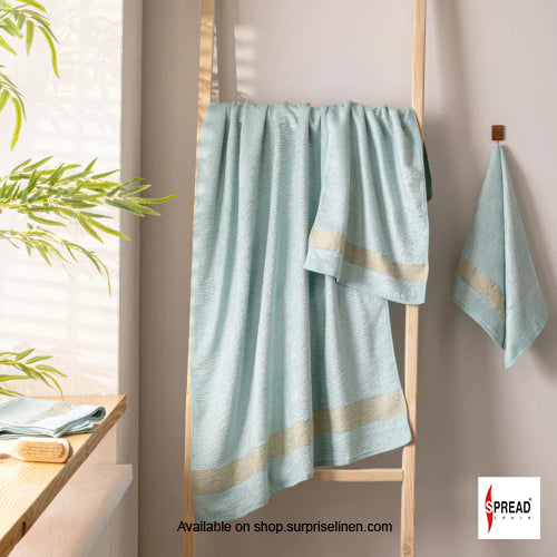 Spread Spain - Lightweight Luxury with Superior Absorbency The Bamboo Bath Towel (Blue)