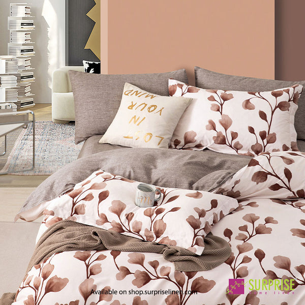 Gemine Collection by Surprise Home - Single Size 2 Pcs Bedsheet Set (Daisy)