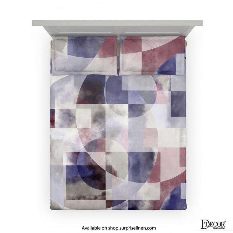 D'Decor - Souvenir Collection 100% Cotton 3 Pcs Bedsheet Set (Geo Chic)