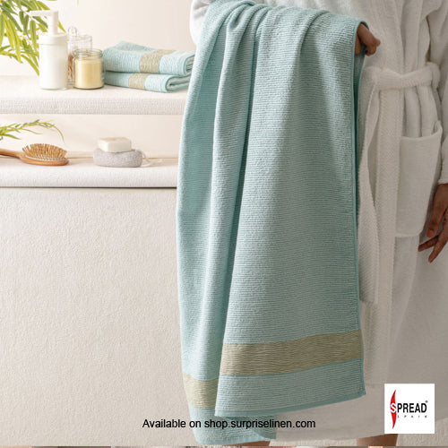 Spread Spain - Lightweight Luxury with Superior Absorbency The Bamboo Bath Towel (Blue)