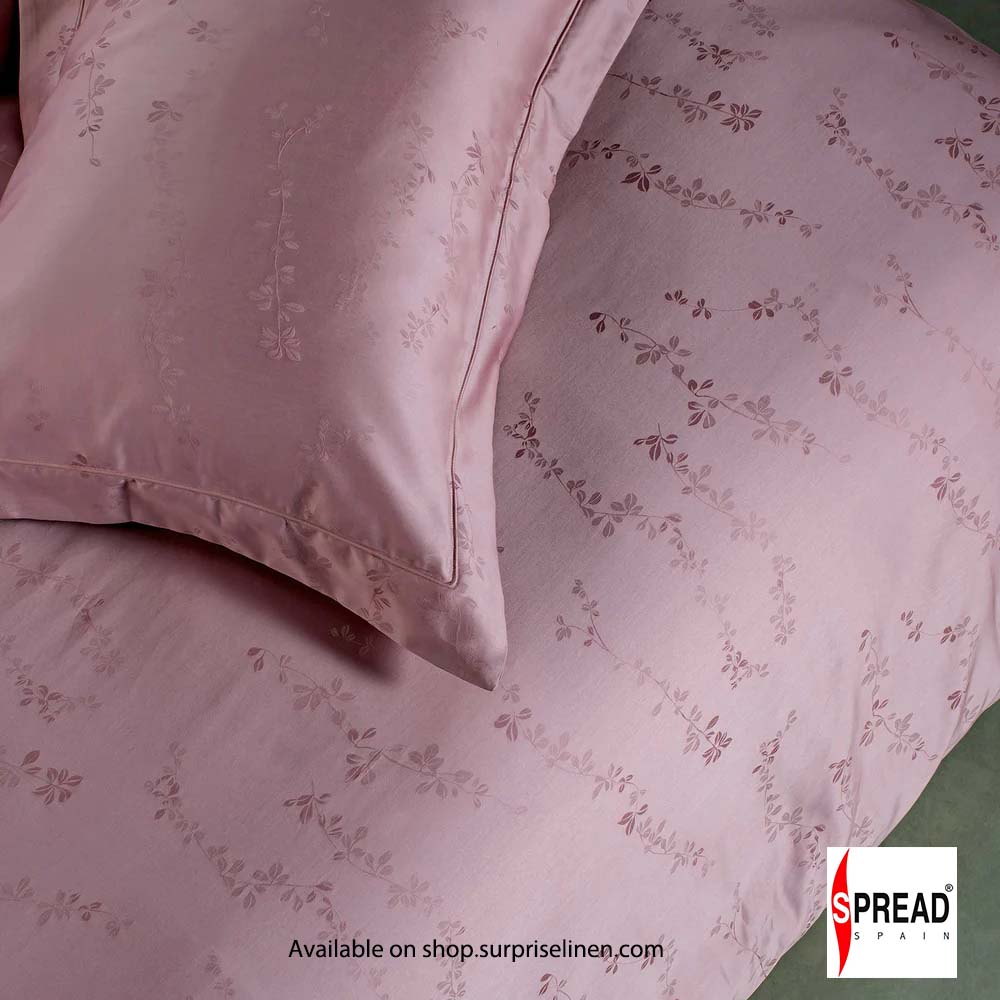 Spread Spain - Italian Jacquard Collection 750 Thread Count Bed Sheet Set (Rose)
