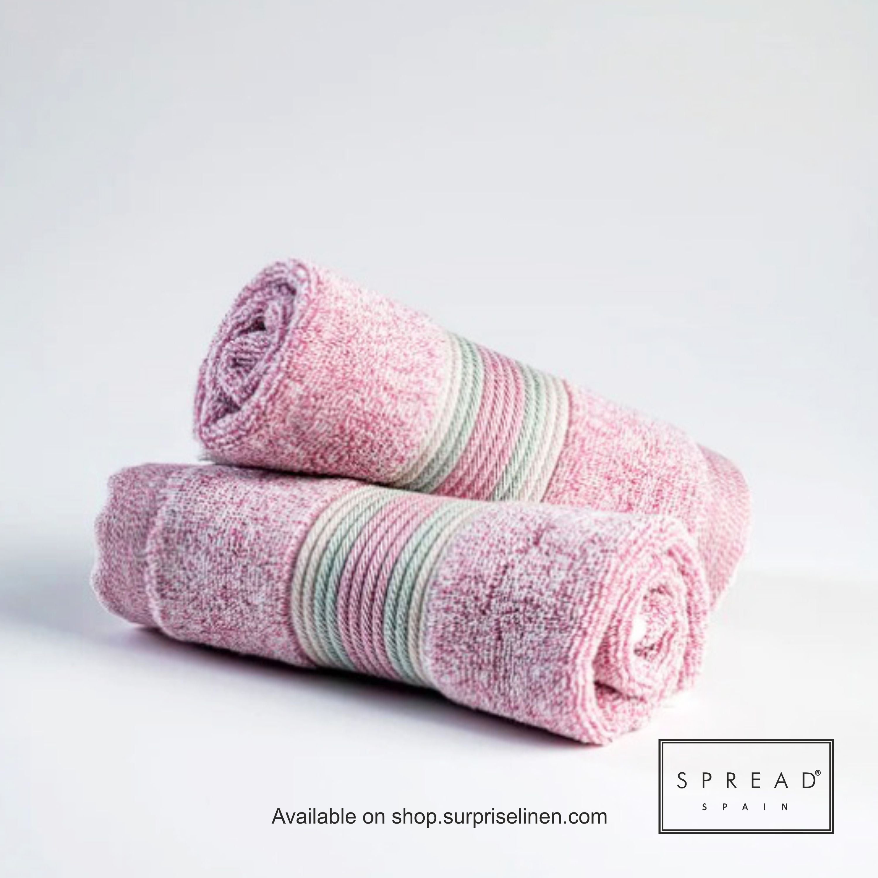 Spread Spain - Water & Soil Collection Bamboo Cotton Towel (Pink)