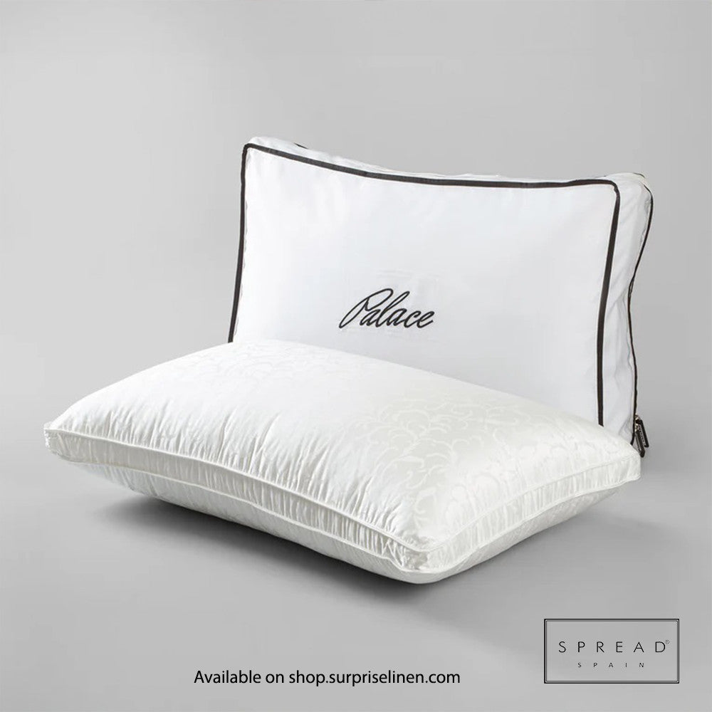 Spread Spain - Palace Standard Size Long Fibre Pillow Certified by a Swiss Laboratory