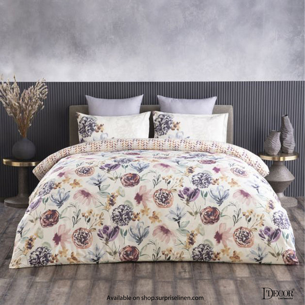D'Decor- Primary Collection Lavender Bed Sheet Set