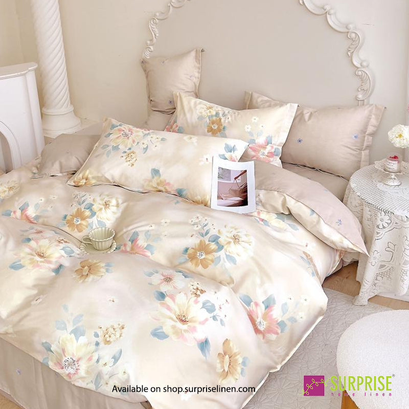 Surprise Home - Hues Pastel Meadow Bloom Bedsheet Set