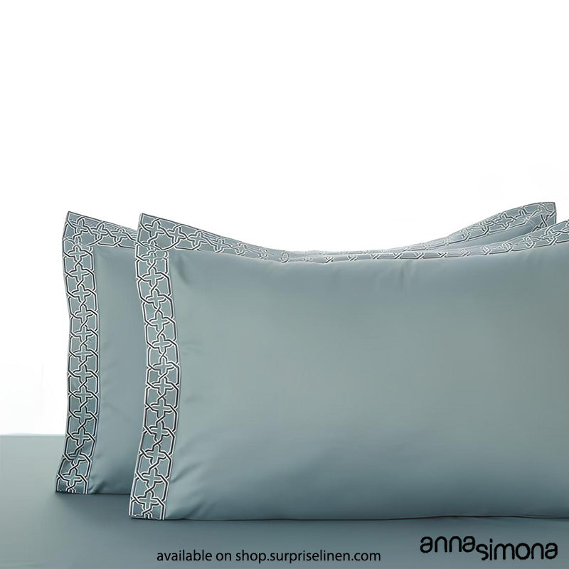 Anna Simona - Neptune Bedsheet Set (Powder Blue)