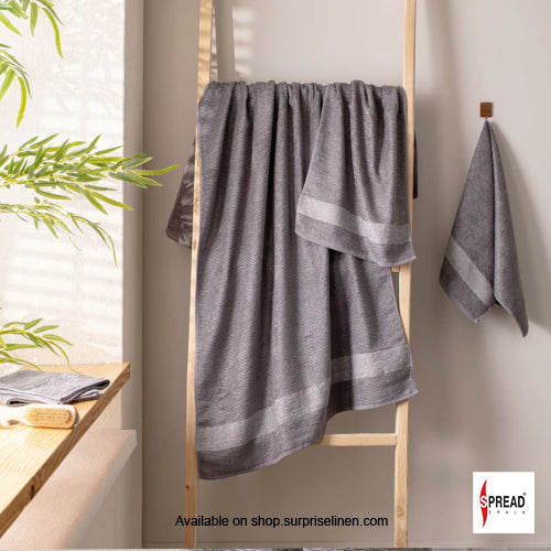 Spread Spain - Lightweight Luxury with Superior Absorbency The Bamboo Bath Towel (Light Grey)