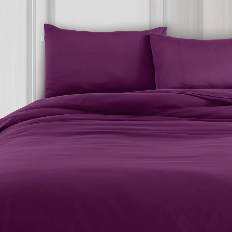 Spread Spain - Madison Avenue Collection 400 Thread Count 100% Cotton Bedding Set (Wine)