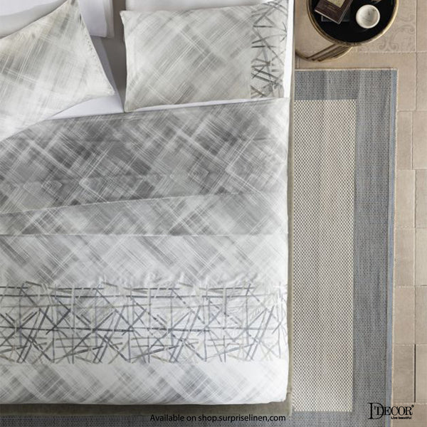 D'Decor - Insignia Collection 180TC 3 Pcs Bedsheet Set (Granite)