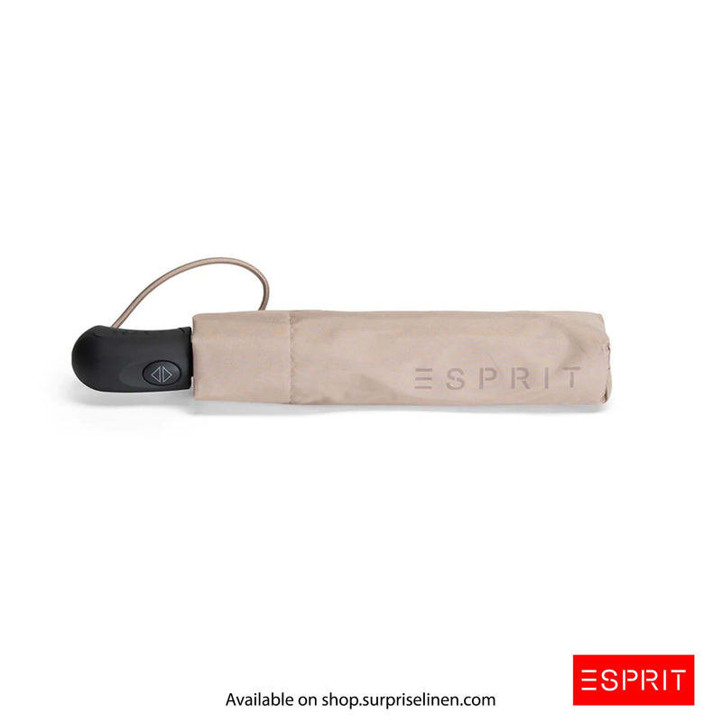 Esprit - Classic Solid Collection Easymatic Umbrella (Taupe Grey)