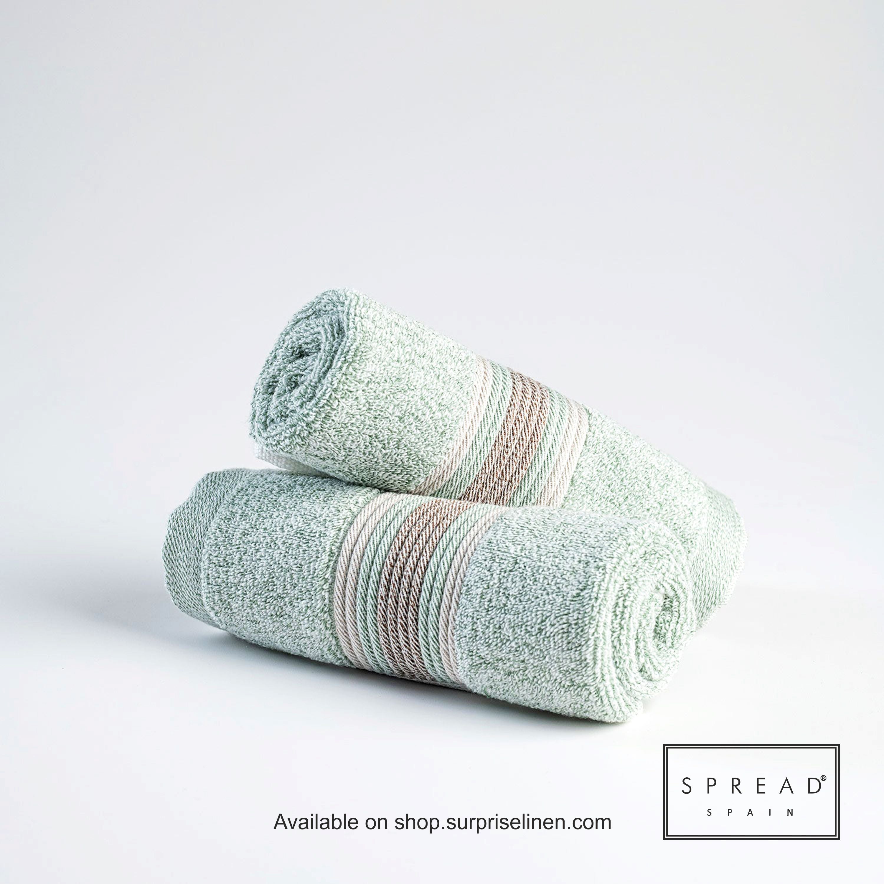 Spread Spain - Water & Soil Collection Bamboo Cotton Towel (Mint)