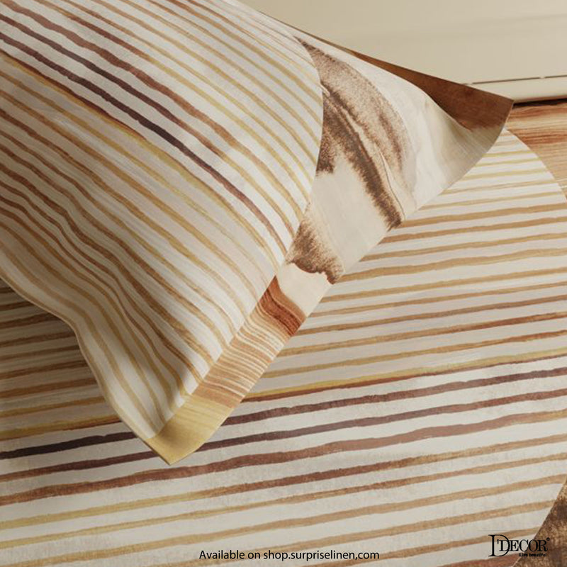 D'Decor - Earthscape Collection 100% Cotton 3 Pcs Bedsheet Set (Morning Haze)