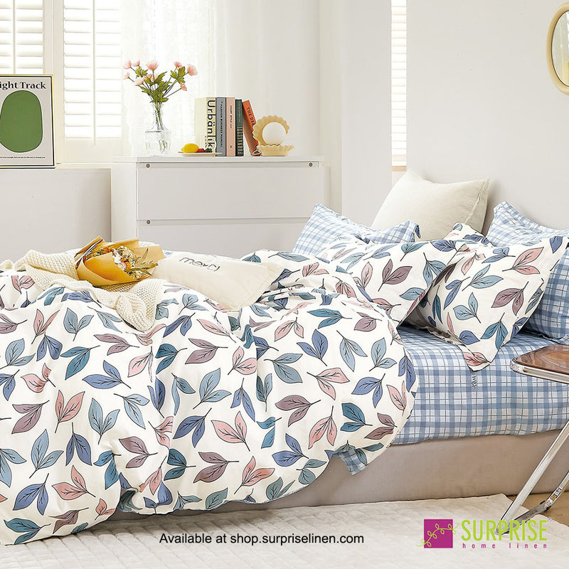Gemine Collection by Surprise Home - Single Size 2 Pcs Bedsheet Set (Linen)