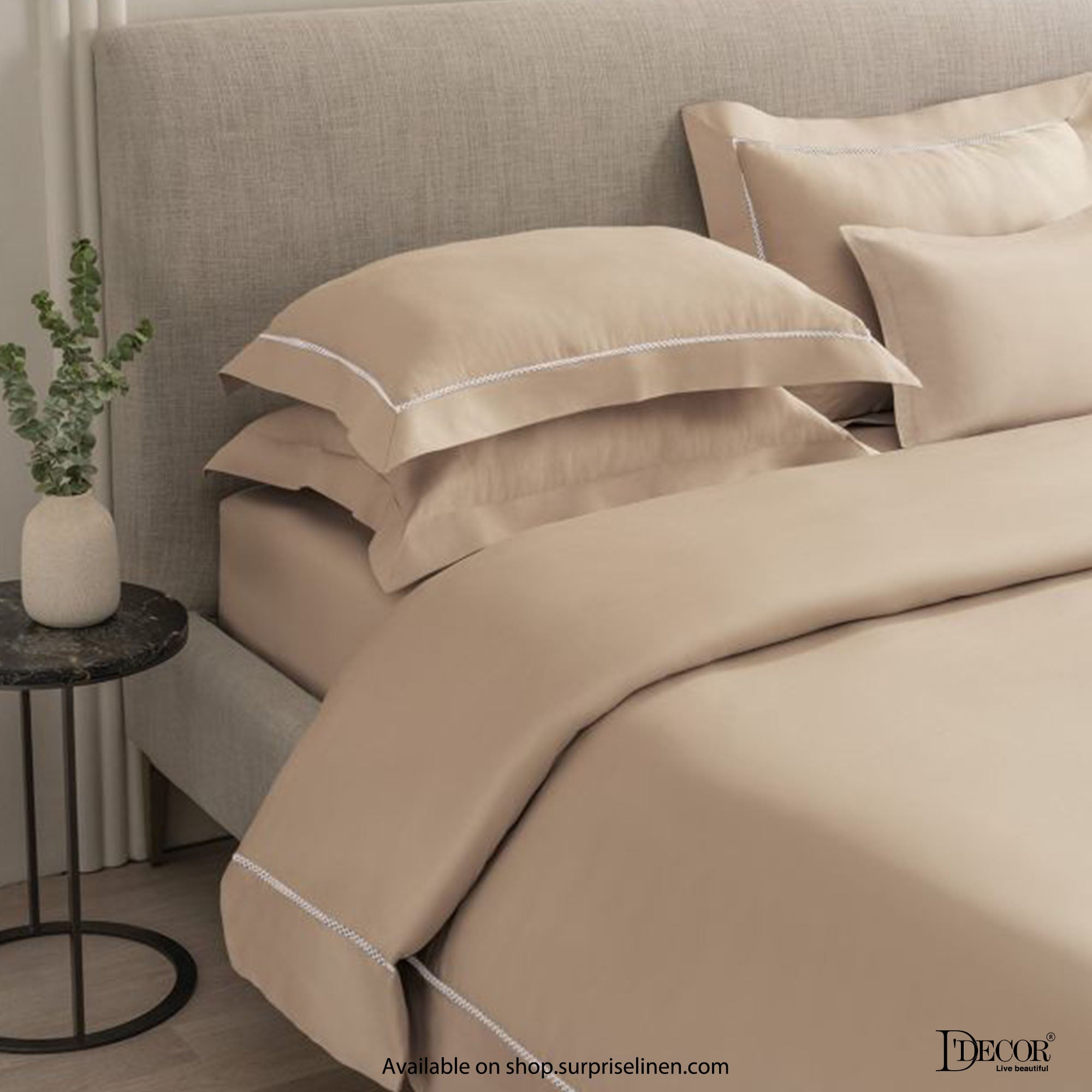 D'Decor - Urban Collection Sandstone Bed Sheet Set